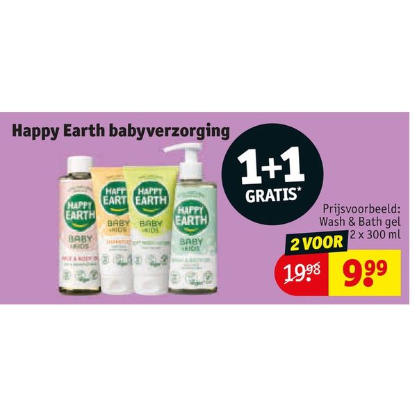Happy Earth babyverzorging