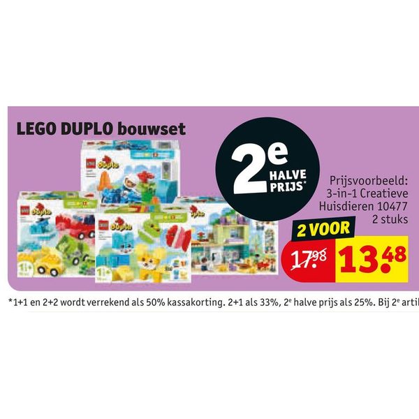 LEGO DUPLO 3-in-1 Creatieve Huisdieren 10477