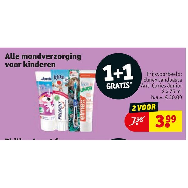 Elmex tandpasta Anti Caries Junior