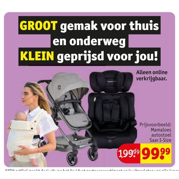 Mamaloes autostoel Saar I-Size