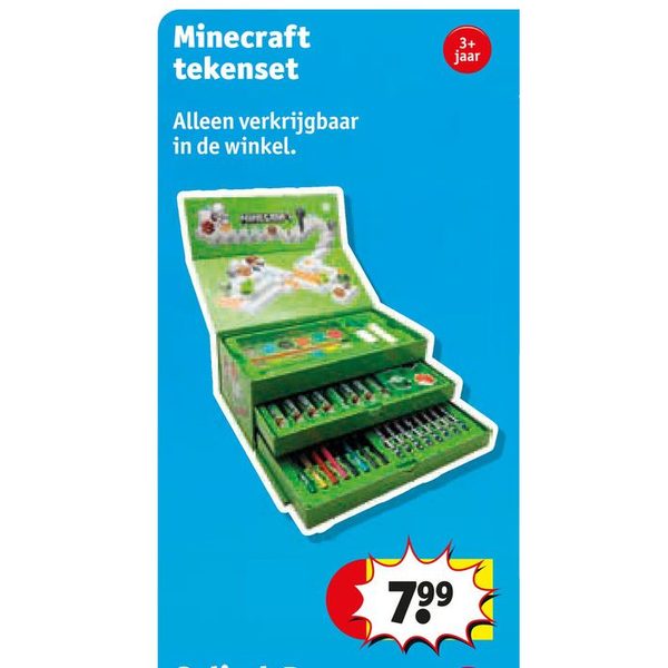 Minecraft tekenset