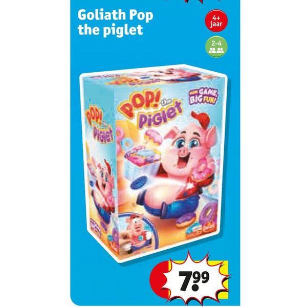 Goliath Pop the piglet