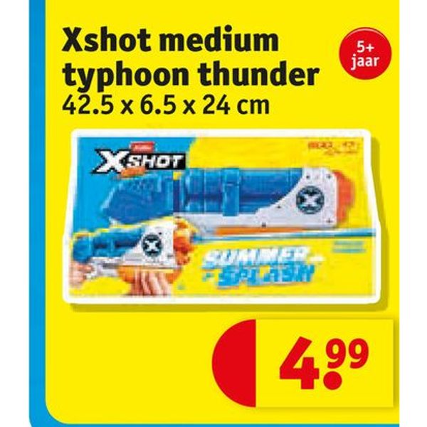 Xshot medium typhoon thunder