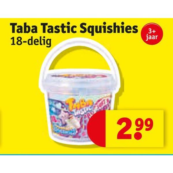 Taba Tastic Squishies 18-delig