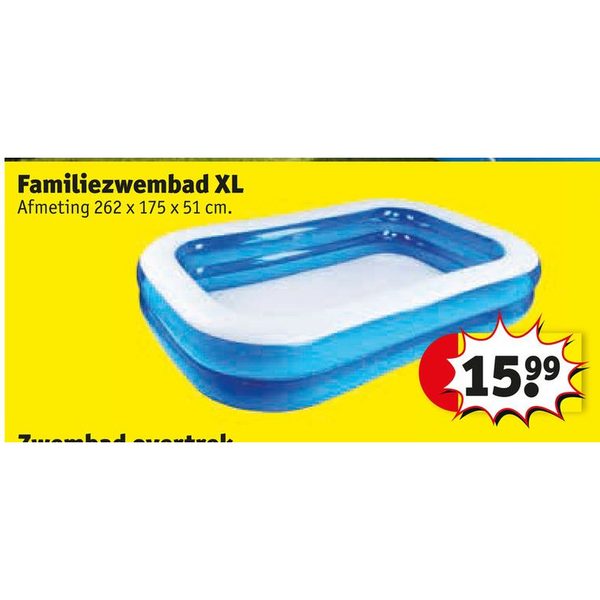 Familiezwembad XL