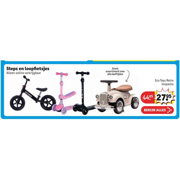 Eco Toys Retro loopauto