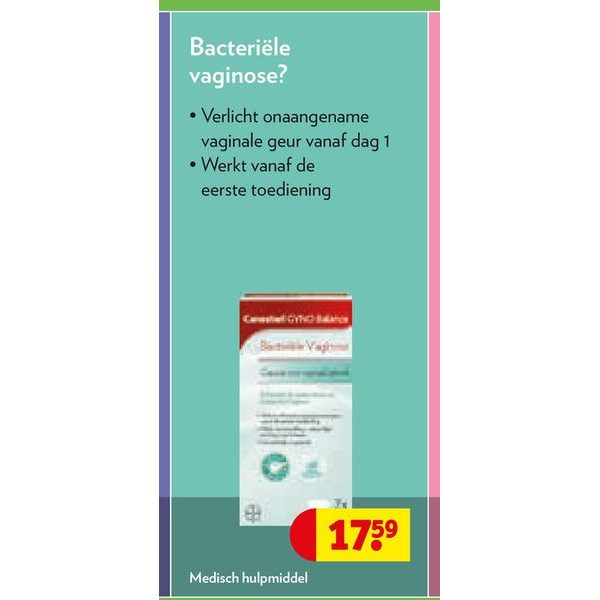 Canesten Gyno Balance Bacteriële Vaginose