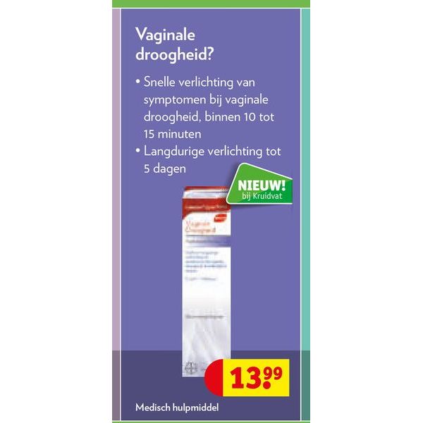 Canesten Gyno Balance Vaginale Droogheid