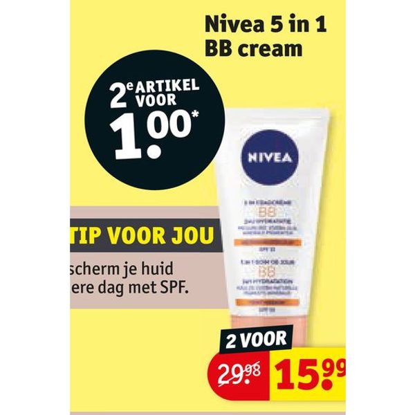 Nivea 5 in 1 BB cream