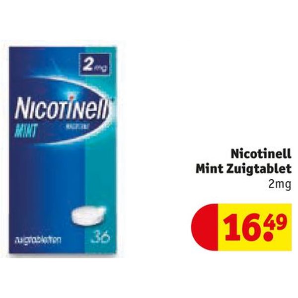 Nicotinell Mint Zuigtablet 2mg