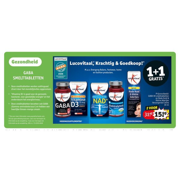 Lucovitaal Krachtig & Goedkoop assortiment