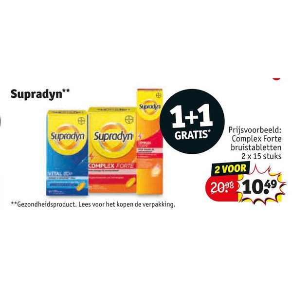 Supradyn Supplementen