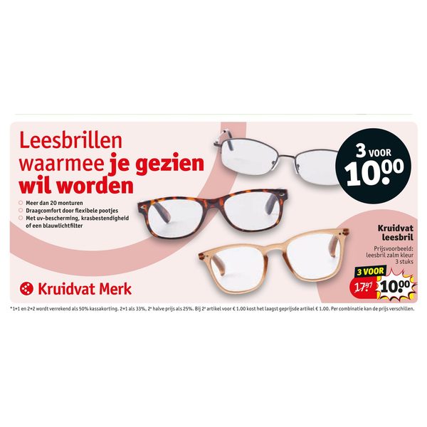 Kruidvat leesbril