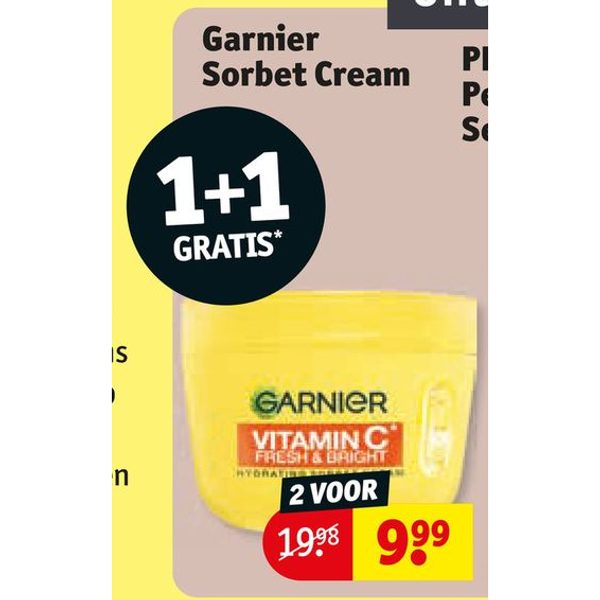 Garnier Vitamin C Fresh & Bright Sorbet Cream
