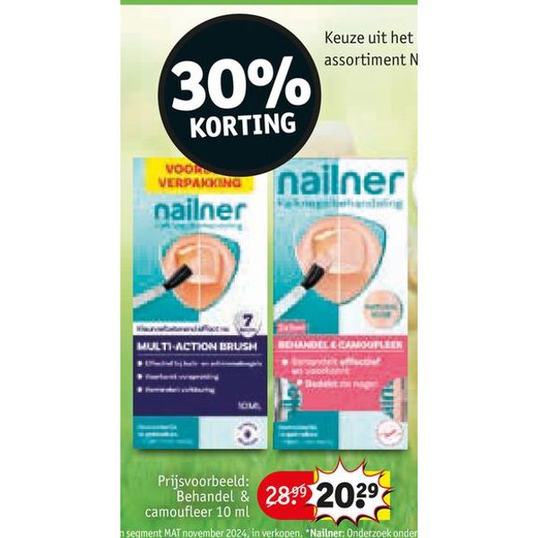Keuze uit het hele assortiment Nailner