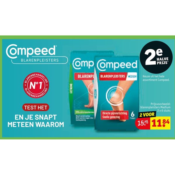 Compeed blarenpleisters