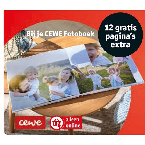 Bij je CEWE Fotoboek