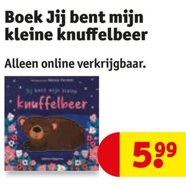 Boek Jij bent mijn kleine knuffelbeer