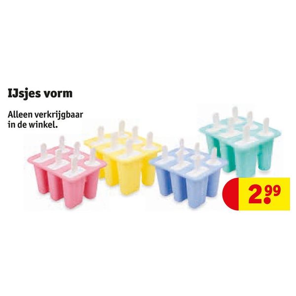 IJsjes vorm