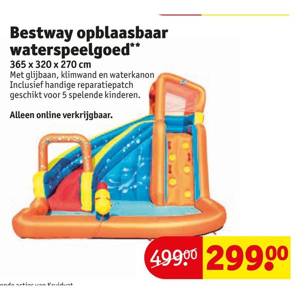 Bestway opblaasbaar waterspeelgoed