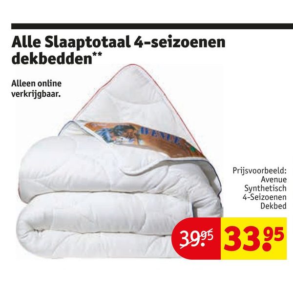 Alle Slaaptotaal 4-seizoenen dekbedden