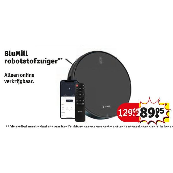 BluMill robotstofzuiger