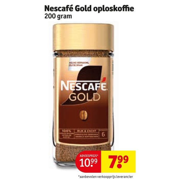 Nescafé Gold oploskoffie