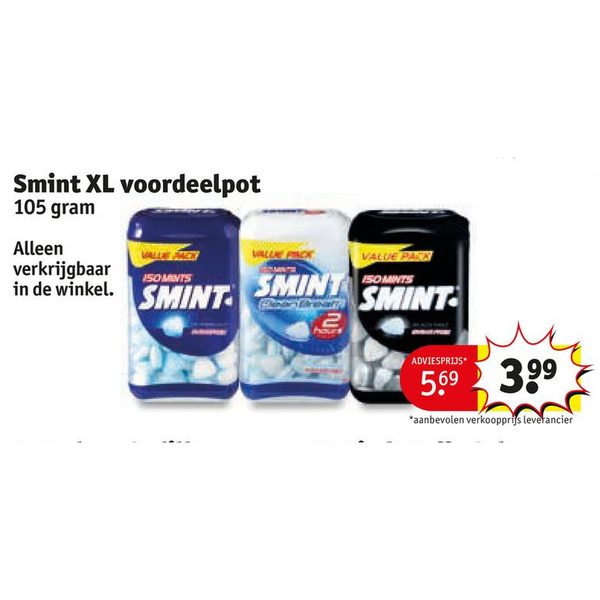 Smint XL voordeelpot