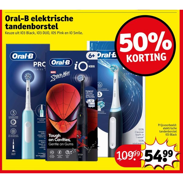 Oral-B elektrische tandenborstel