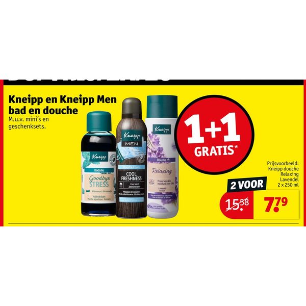 Kneipp bad en douche