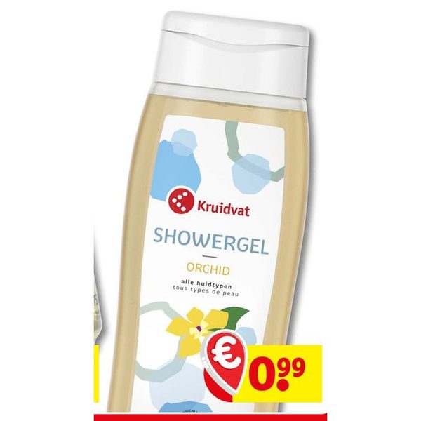 Kruidvat SHOWERGEL ORCHID