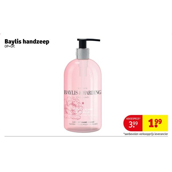 Baylis handzeep