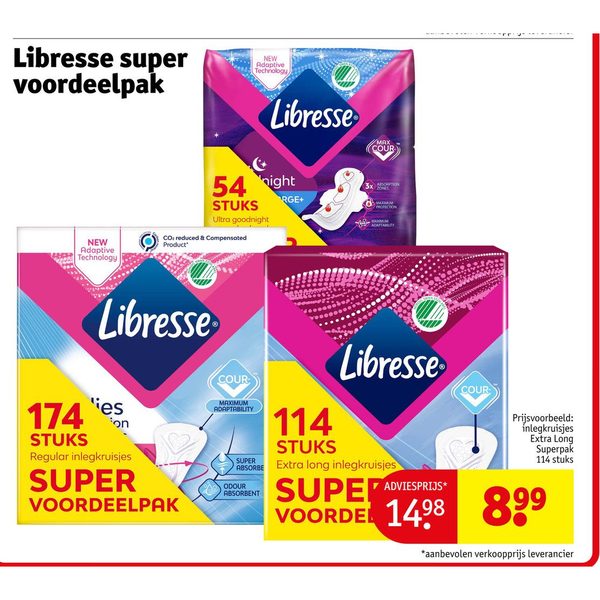 Libresse super voordeelpak