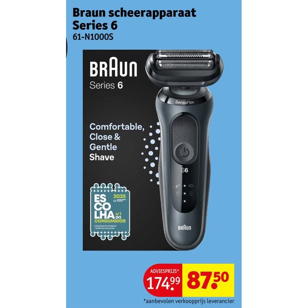 Braun scheerapparaat Series 6 61-N1000S