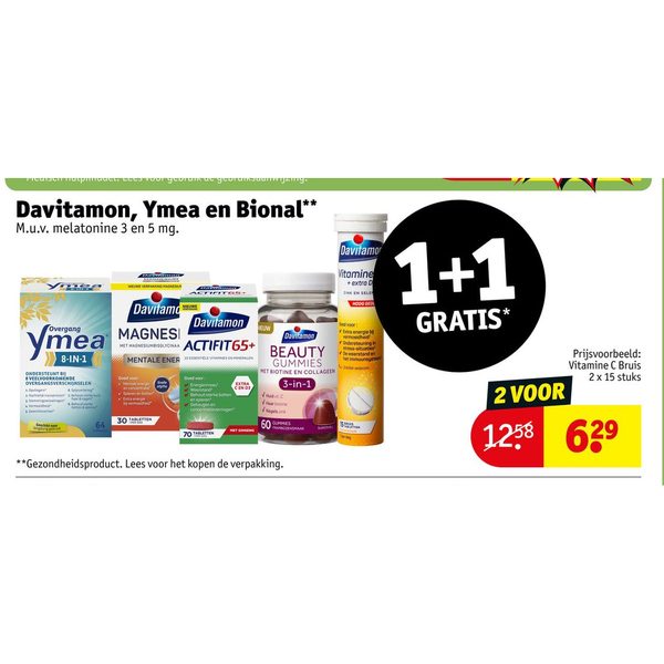 Davitamon, Ymea en Bional assortiment