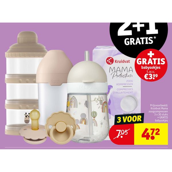 Alle merken babyaccessoires en mamaverzorging