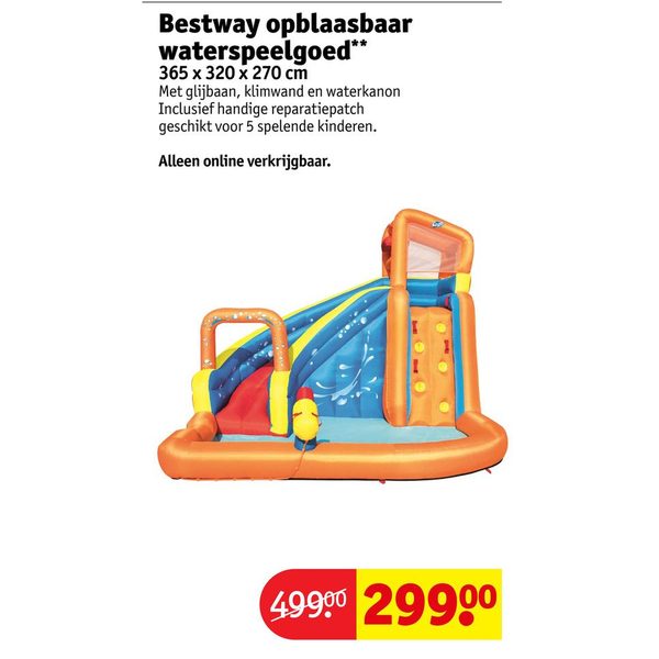 Bestway opblaasbaar waterspeelgoed**