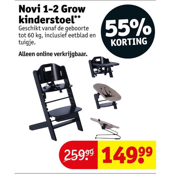 Novi 1-2 Grow kinderstoel