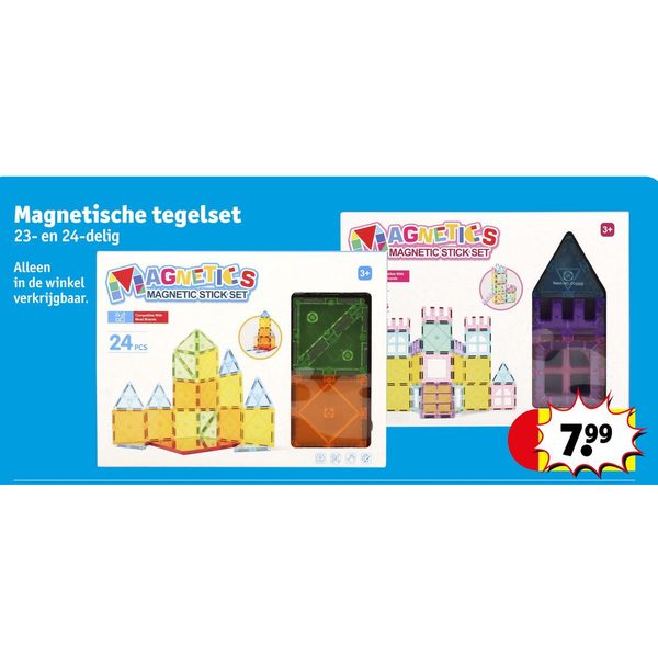 Magnetische tegelset