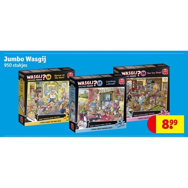 Jumbo Wasgij puzzel