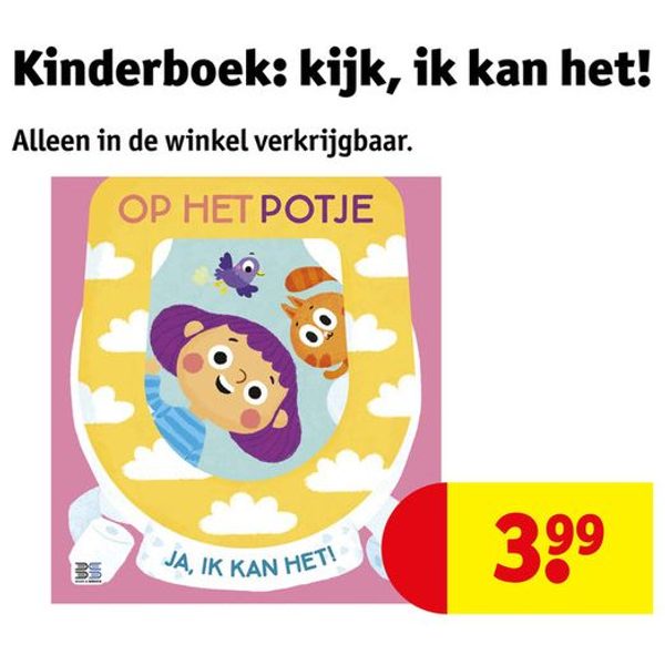 Kinderboek: kijk, ik kan het!