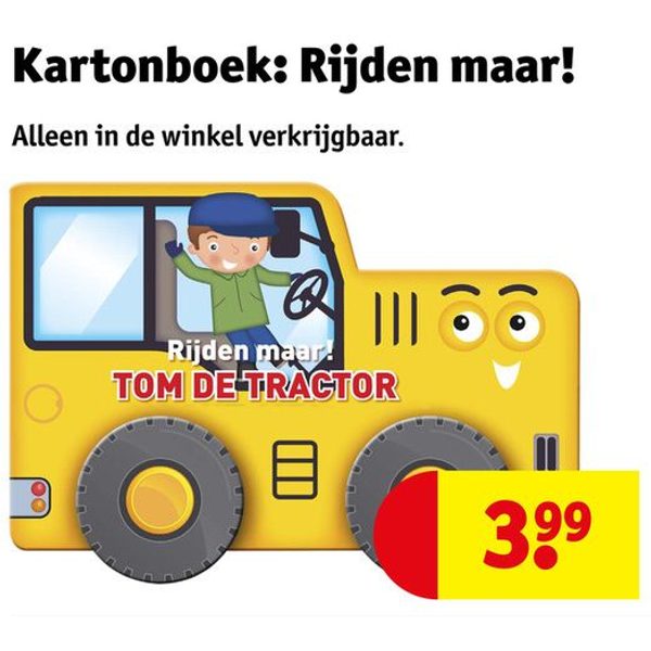 Kartonboek: Rijden maar!