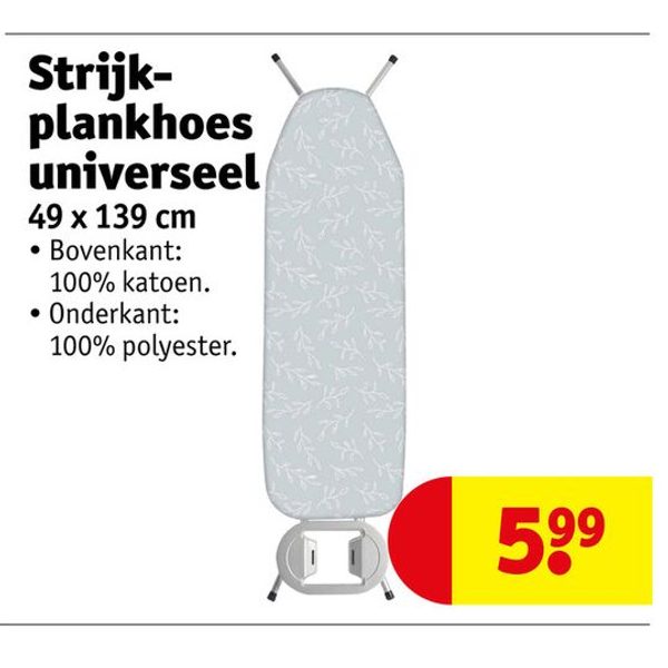 Strijkplankhoes universeel