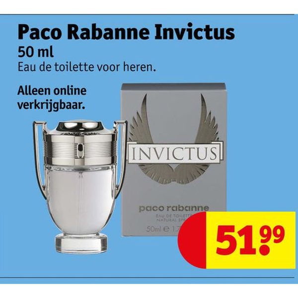 Paco Rabanne Invictus 50 ml