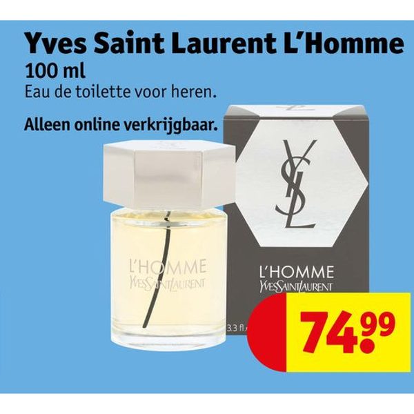 Yves Saint Laurent L'Homme 100 ml