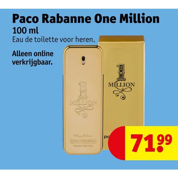 Paco Rabanne One Million 100 ml