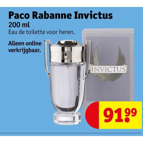 Paco Rabanne Invictus 200 ml