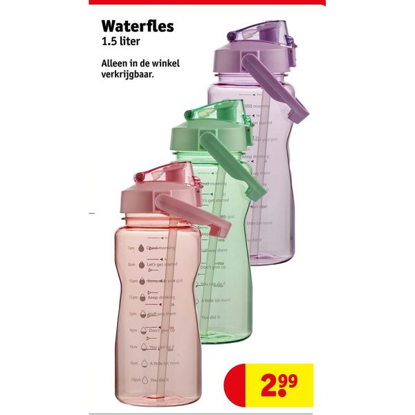 Waterfles 1.5 liter