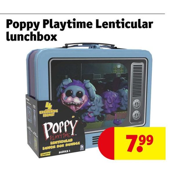 Poppy Playtime Lenticular lunchbox