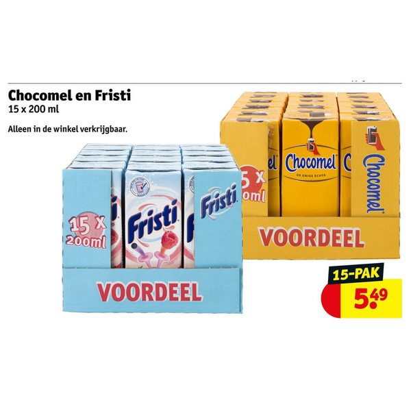 Chocomel en Fristi